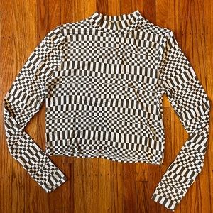 Checkered Long Sleeve Shirt